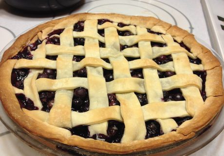 blueberry pie photo